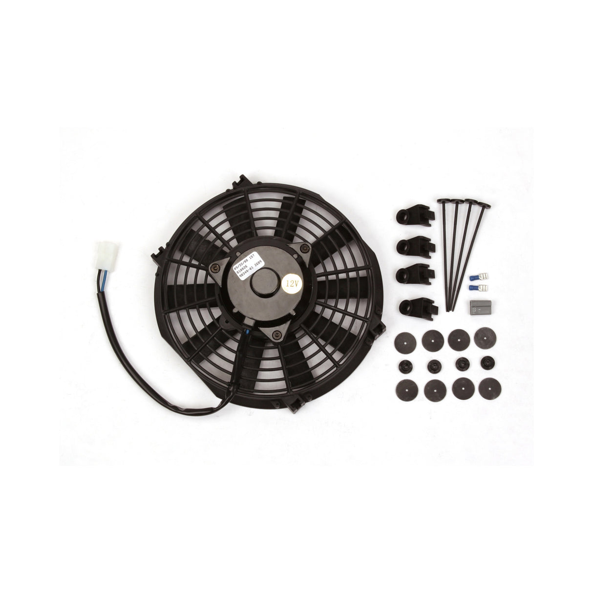 Mr Gasket Electric Cooling Fan - Reversible - 9 Inch Diameter - 700 CFM - 1984MRG