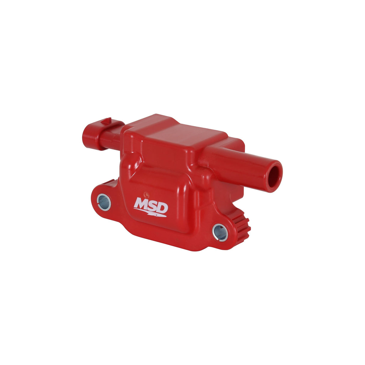 MSD Ignition Coil - Blaster Series - Gen V GDI Engine - Red - 8-Pack - Square - 82668