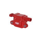 MSD Ignition Coil - Blaster Series - Gen V GDI Engine - Red - 8-Pack - Square - 82668
