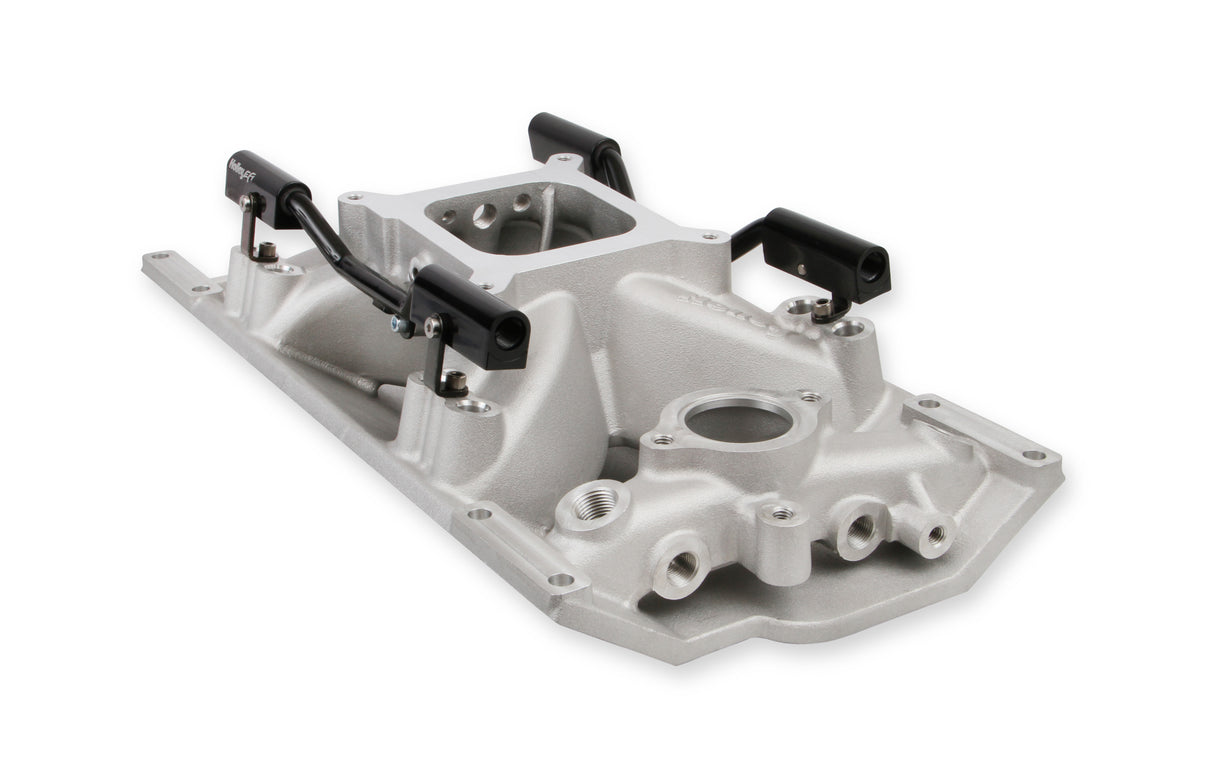 Holley 300-263 Chevy Small Block V8 with L31 Vortec cylinder heads EFI SBC 4150 Single Plane Fuel Injection Intake Manifold