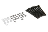 Mr Gasket Fabricated Aluminum Valve Covers - Black Finish - 6861BG