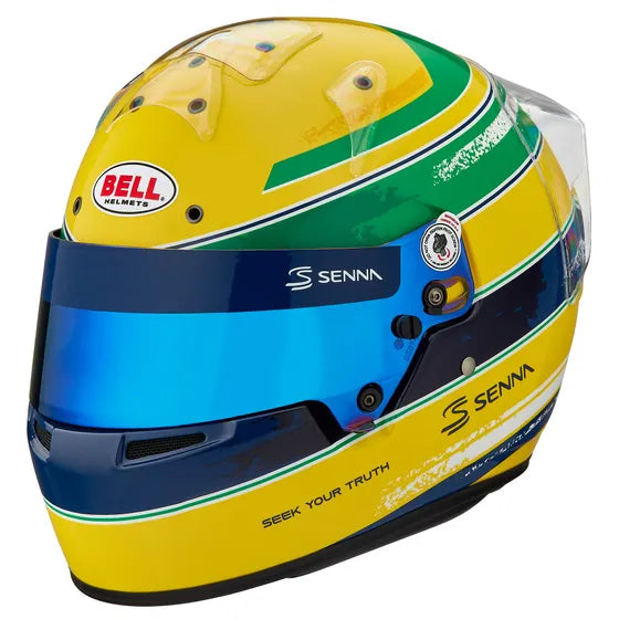 Bell Helmet KC7 CMR Ayrton Senna