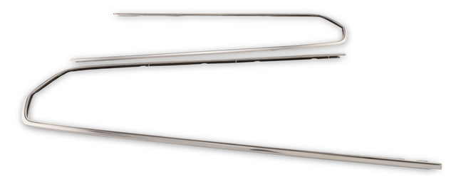 Scott Drake 67 Deluxe Door Panel Molding (Pair) - C7ZZ-6520970-1