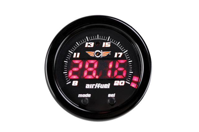Classic Instruments Velocity Black Digital Air Fuel Ratio Gauge 2 1/8 - VS194BD