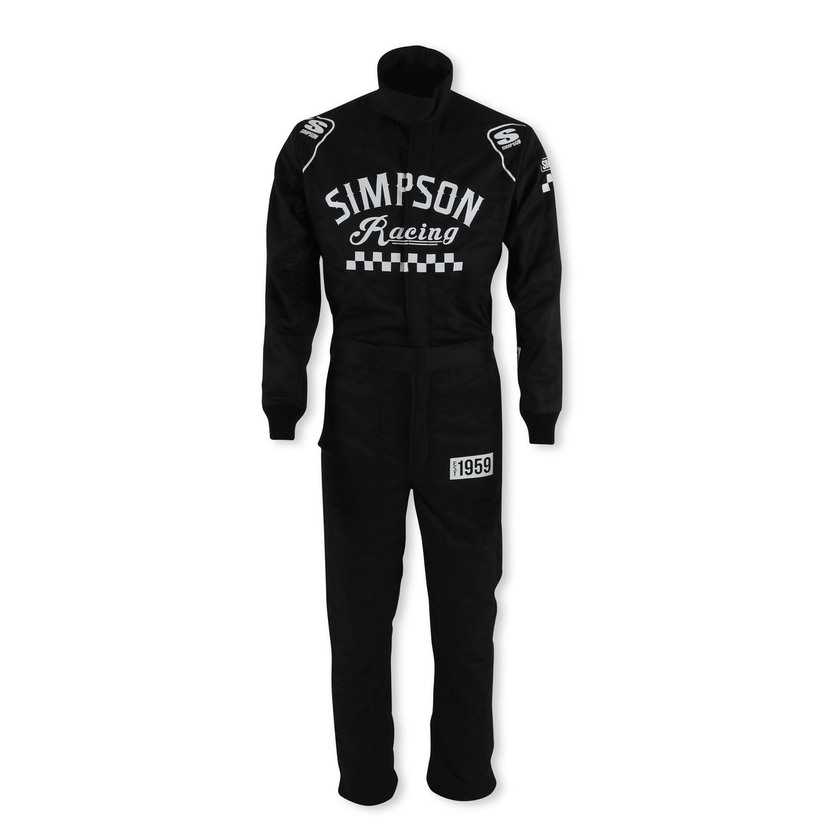 Simpson Checkers Suit Black - SM - CK02121