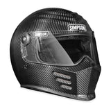 Simpson Motorcycle Outlaw Bandit 3.0 Helmet - Carbon Fiber 2X - OB3C2X