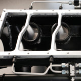 Dry NOS Plate for Sniper EFI Fabricated Race Series LS Intake Manifolds-Silver - 12536NOS