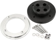Aeroflow Ignition Wire Firewall Grommet 4 Cylinder Kit - Silver Face Suit 4 x 8.5mm Spark Plug Wires (AF49-1216) AF49-1216