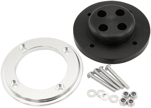 Aeroflow Ignition Wire Firewall Grommet 4 Cylinder Kit - Silver Face Suit 4 x 8.5mm Spark Plug Wires (AF49-1216) AF49-1216