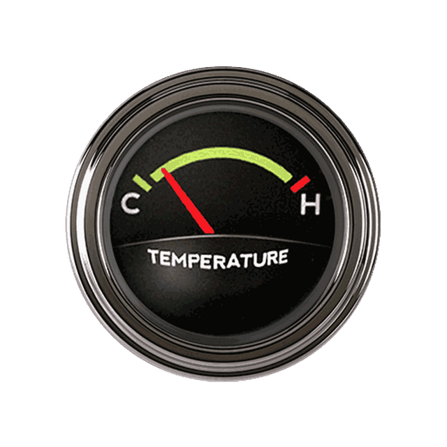 Classic Instruments Tetra Series, Authentic Temp Gauge - TE26ASLF