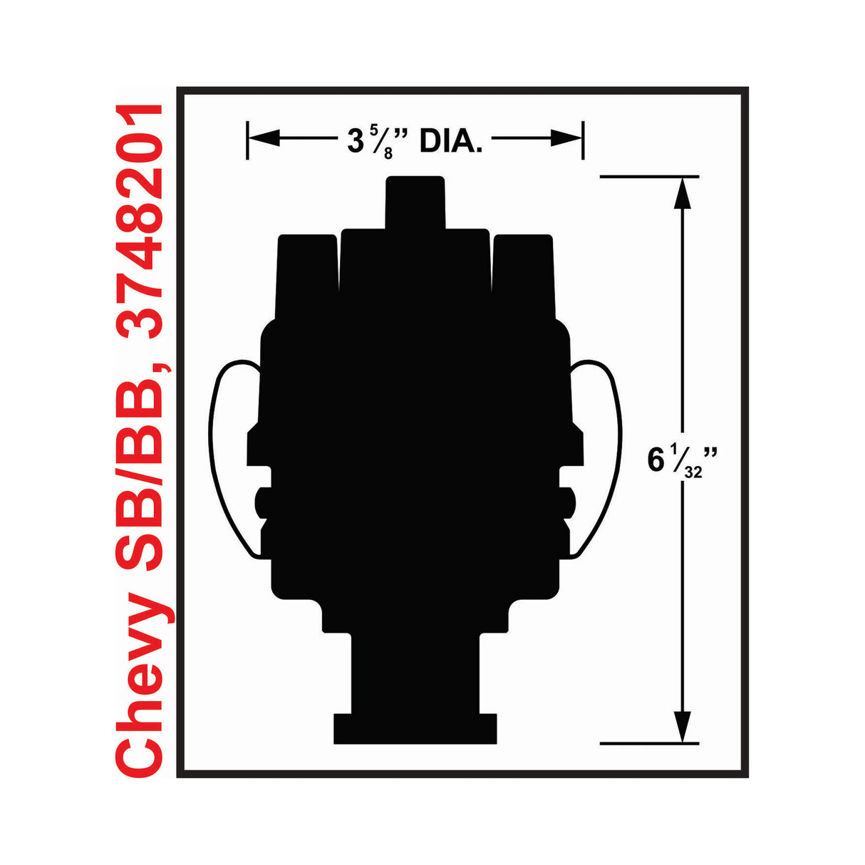 Mallory Unilite Distributor - Small and Big Block Chevy - 3748201