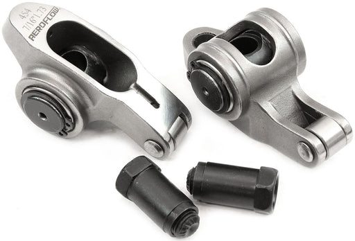 Aeroflow Big Block Chev Stainless Steel Roller Rocker Set 7/16" Stud Mount, 1.73 Ratio, Set of 2 (AF95-1216-2) AF95-1216-2