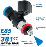 Aeroflow Bosch Motorsport 381cc EV14 Short USCAR Fuel Injector - AF49-1899