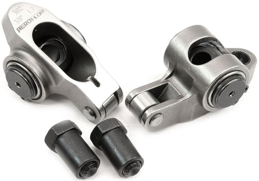 Aeroflow Small Block Ford Windsor 289-351 Stainless Steel Roller Rocker Set 3/8" Stud Mount, 1.70 Ratio, Set of 2 (AF95-1221-2) AF95-1221-2