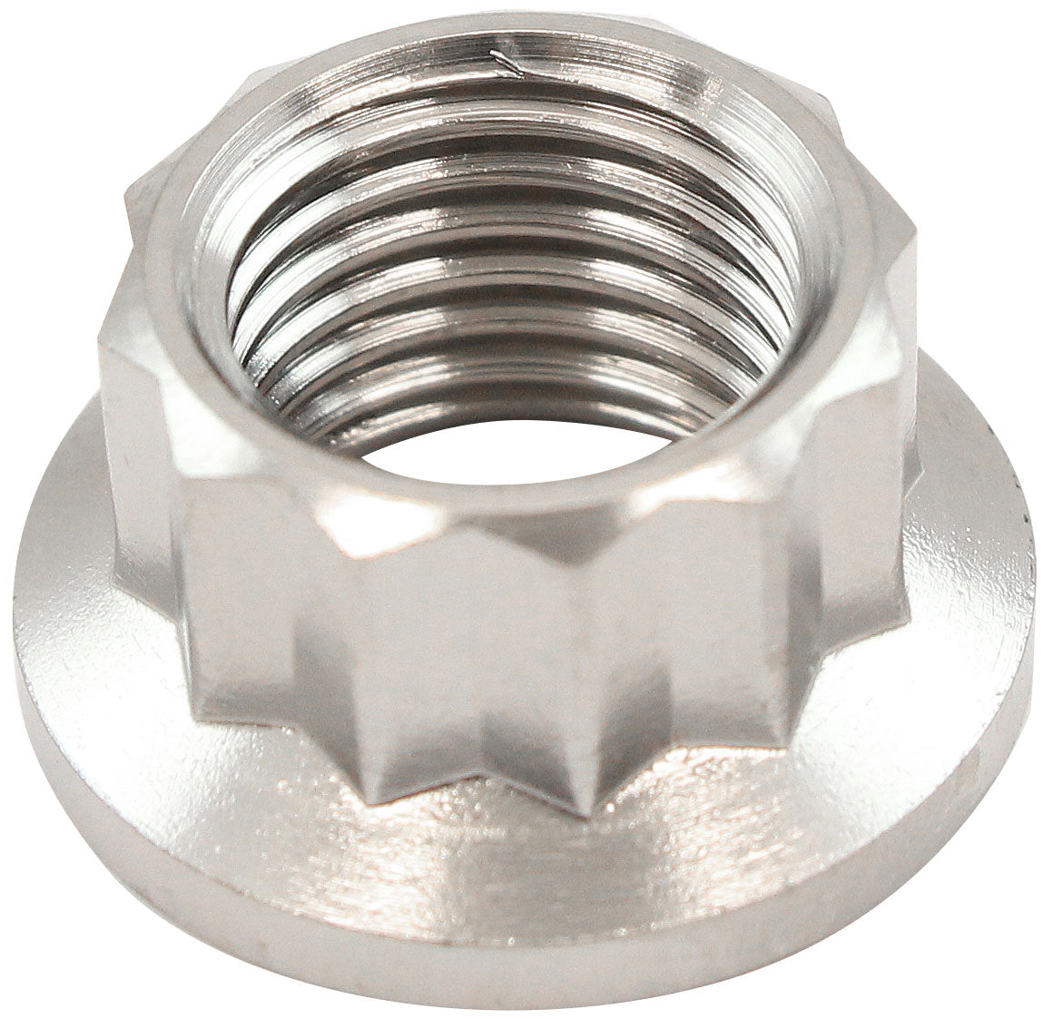 Aeroflow 3/8" Titanium 12 Point Nut - AF3515-0010 AF3515-0010
