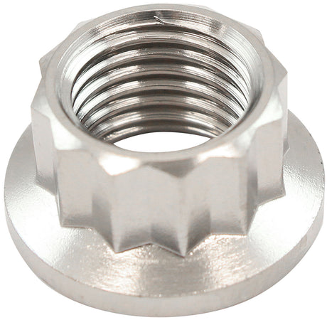 Aeroflow 3/8" Titanium 12 Point Nut - AF3515-0010 AF3515-0010