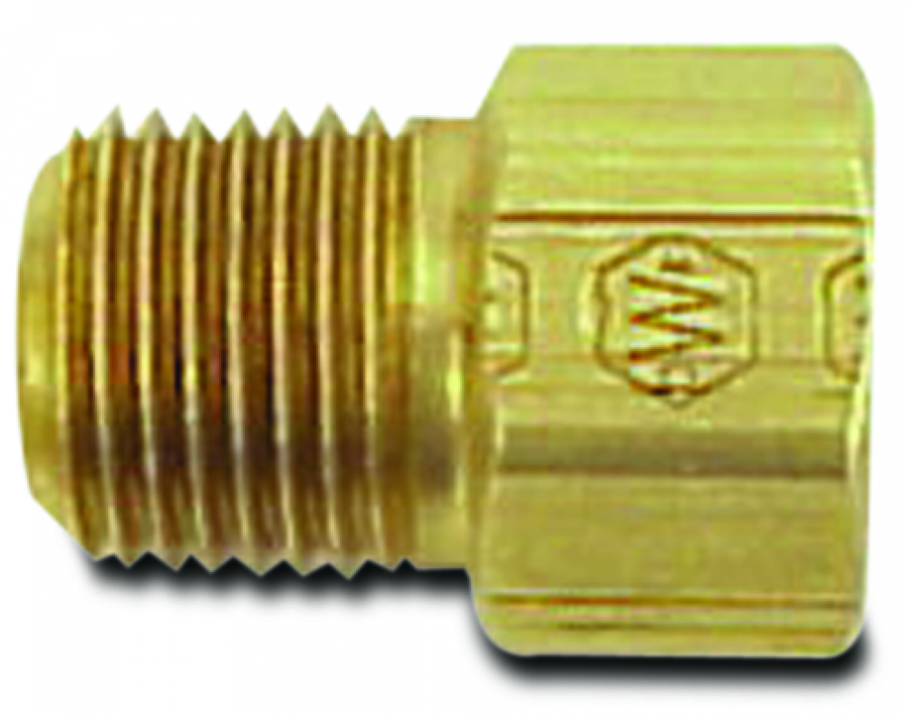 AFCO Fitting 1/8" NPT 3/16" Inverted Flare Straight - 7010-0026 7010-0026
