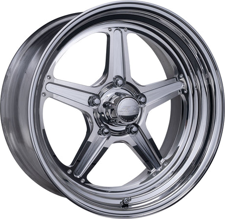 Billet Specialties Street Lite 15" x6" Wheel, Polished - BSRS23580L6145 BSRS23580L6145