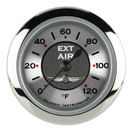 Classic Instruments All American 2 1/8" Outside Air Temp. Gauge - AW199SRC