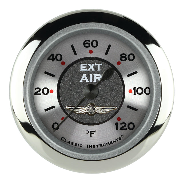 Classic Instruments All American 2 1/8" Outside Air Temp. Gauge - AW199SRC