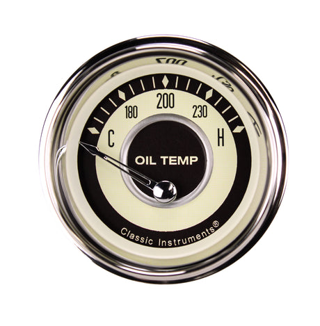 Classic Instruments Nostalgia VT 2 1/8" Oil Temp - NT28SHC