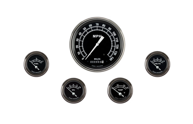 Classic Instruments Traditional Series Five Gauge Set - TR54SLF