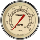 Classic Instruments VINTAGE 5IN TACH 8000 RPM - VT71SLC