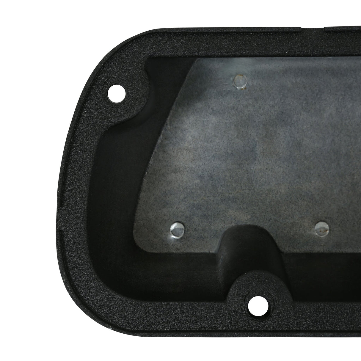 Scott Drake 289 Aluminum Valve Covers Black Powder Coat - 6A582-289
