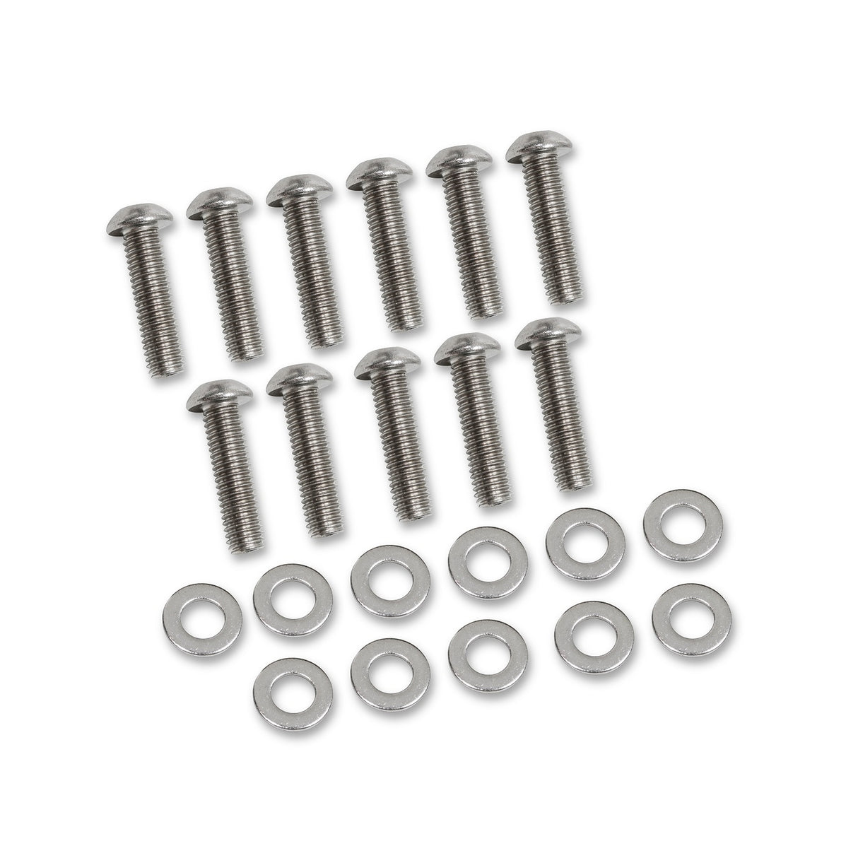 Mr Gasket Valley Cover Bolt Set - Stainless Steel - 60920G