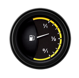 Classic Instruments AutoCross Yellow 2-1/8" Fuel Level Gauge - AX11YBLF