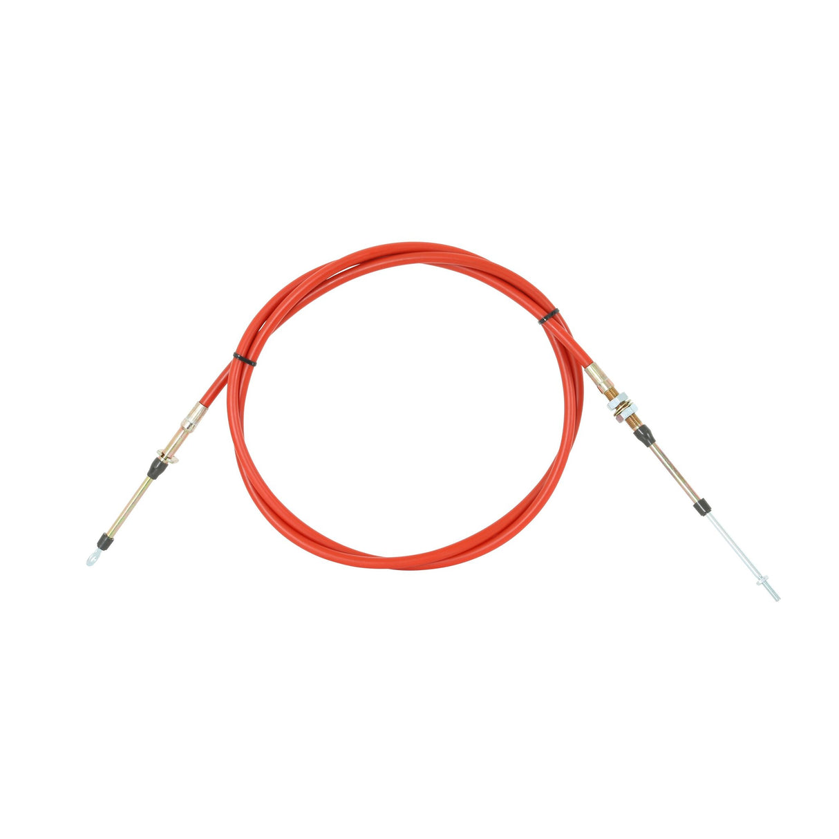 B&M Super Duty Race Shifter Cable - 8-Foot Length - Red - 80834