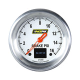 Classic Instruments Racepak 2-5/8" Brake Press White - 250-CI-367WA