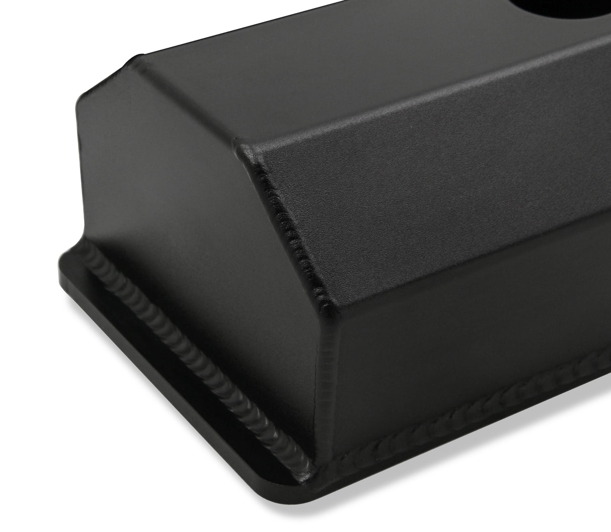 Holley 241-288 GM Licensed Valve Cover - Track Series - SBC - Fabricated Aluminum - Perimeter Bolt - Black