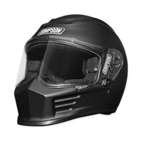 Simpson Motorcycle Speed Bandit Helmet - Flat Black - Large - SPBL3