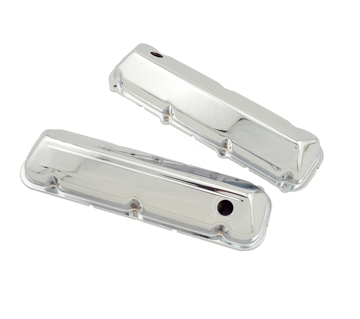 Mr Gasket Chrome Valve Covers with Baffle - 9413
