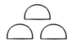 Holley 108-127 GASKETS, AIR CLEANER TO CARB, SET OF 3