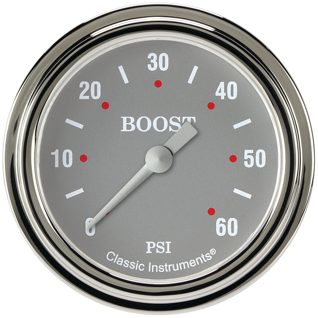 Classic Instruments SG SERIES 2 5/8IN BOOST 60psi ELEC - SG343SLF
