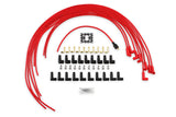 ACCEL Spark Plug Wire Set- 8mm- Super Stock Universal-Graphite Core- 90 Deg Boots- Red - 4041R