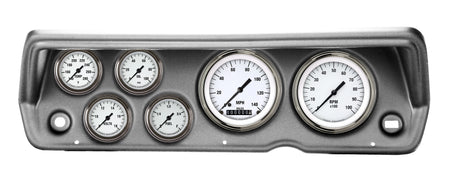 Classic Instruments 70-76 DUSTER WHITE HOT FS 6ga SET-MOPAR - CDDU70WH101BA