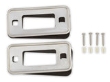 Scott Drake Bronco Reflector Bezels (Stainless) - D0UZ-15A460-S
