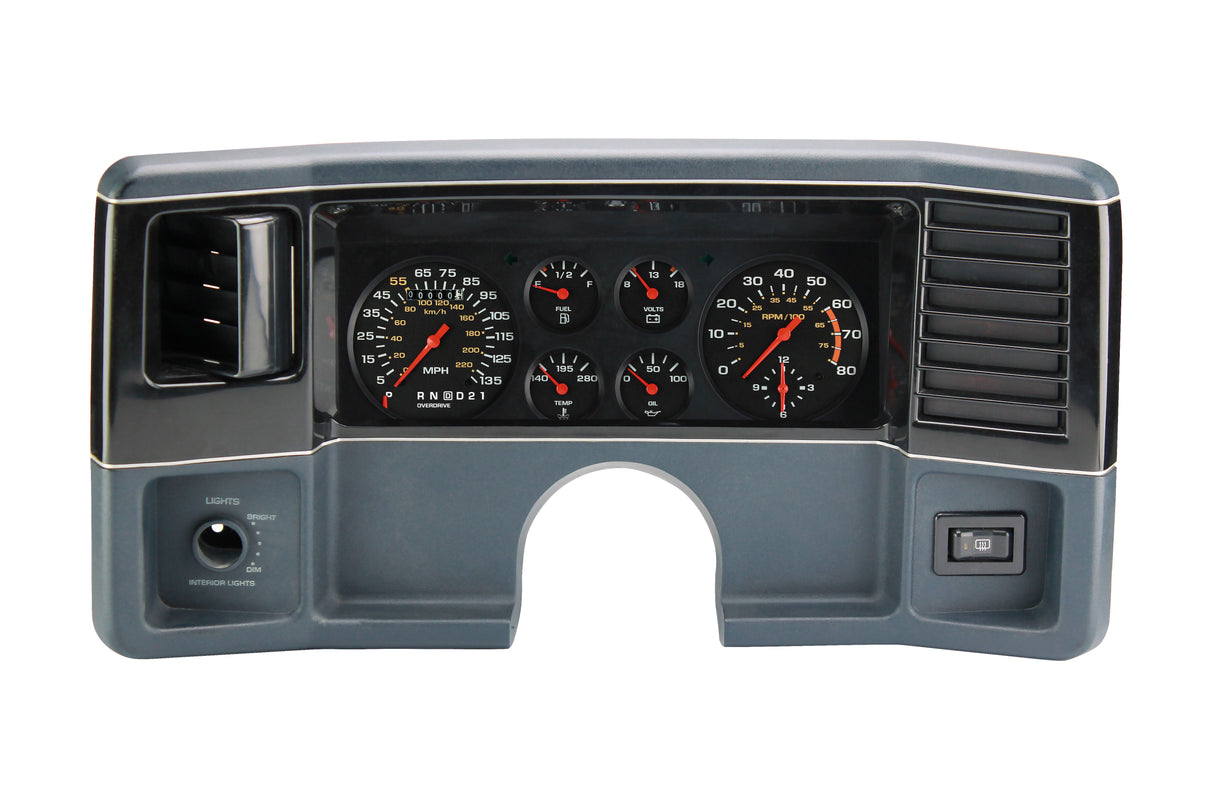 Classic Instruments Chevy G-Body Direct Fit Gauge Package with Overdrive Gear Indicator - CH78OE06