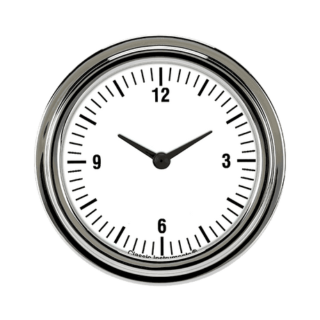 Classic Instruments White Hot 2 5/8" Clock - WH92SLF