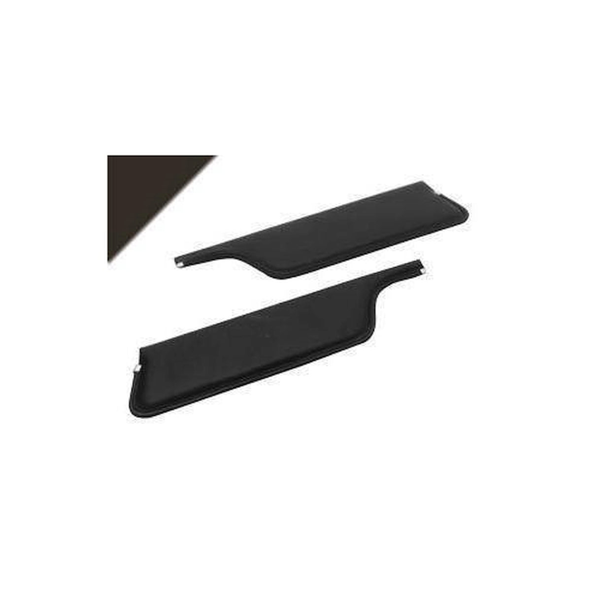 Scott Drake 67-68 Convertible Sun Visors (Black) - C7ZZ-7604104-BK