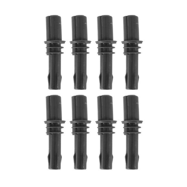 ACCEL High Performance Ignition Coil boots 2004-2008.5 Ford 3-valve- 8-Pack - Black - 170033
