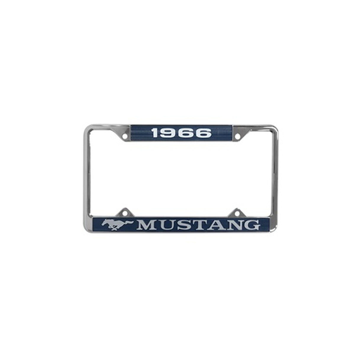 Scott Drake 1966 Mustang Year Dated License Plate Frame - ACC-LPF-66