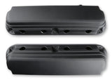 Holley 241-187 2-Piece Ford Style Valve Cover - Gen III/IV LS - Satin Black