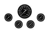 Classic Instruments AutoCross Gray Five Gauge Set 354 - AX354GBLF