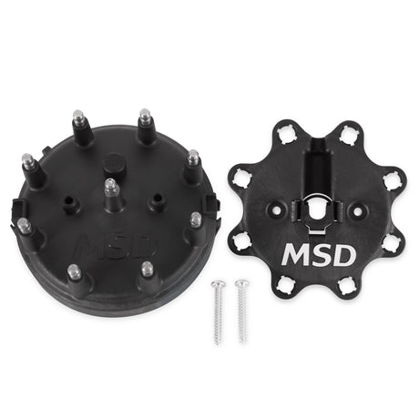 MSD Distributor Cap - Ford HEI - Black - 84083