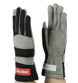Racequip SFI 3.3/1 Black Nomex Race Gloves - X-Large - 351006RQP