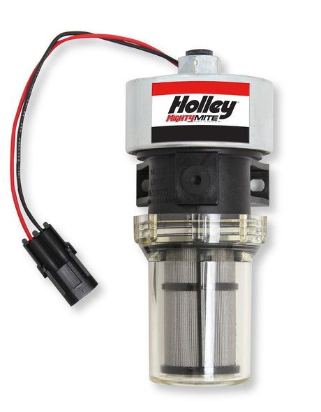 Holley 33 GPH HOLLEY MIGHTY MITE ELECTRIC FUEL PUMP, 9-11.5 PSI - 12-430
